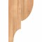 Ekena Millwork Ridgewood Smooth Corbel, Western Red Cedar, 3 1/2"W x 6"D x 10"H COR04X06X10RID00SWR - alternate 4